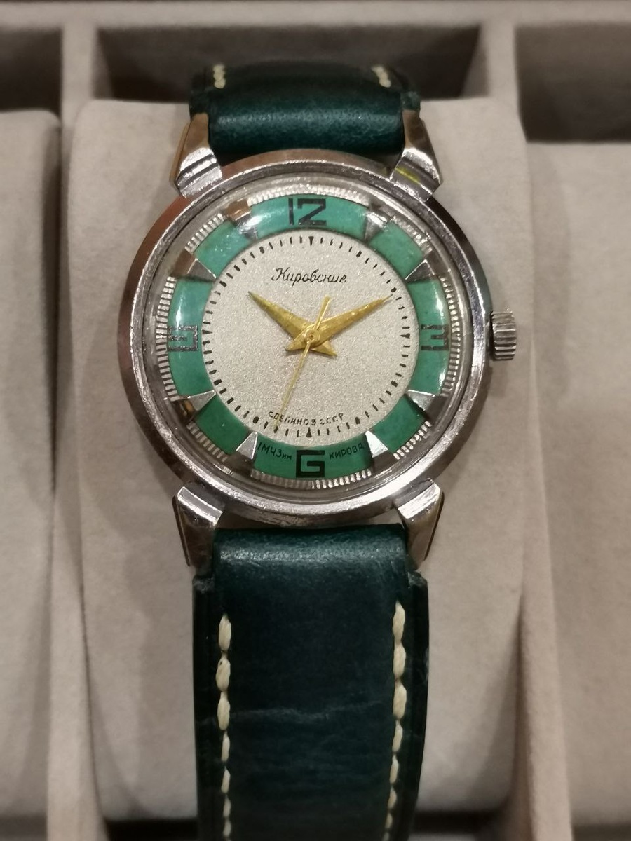 Часы Кировские "Краб" на механизме 2409