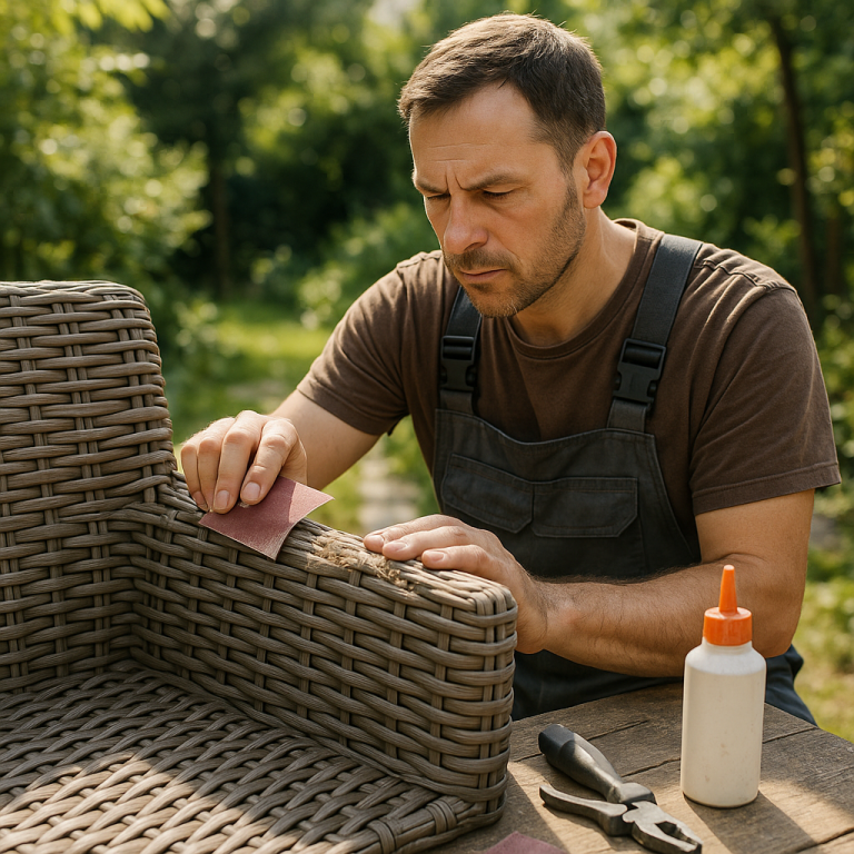    Как быстро и просто исправить неровности на изделиях из искусственного ротанга: практическое руководство для новичков и мастеров Loza