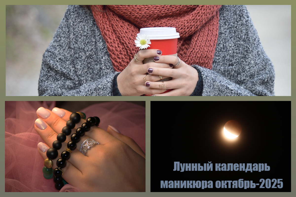 Лунный календарь маникюра октябрь-2025/Драга.Лайф, pixabay.com