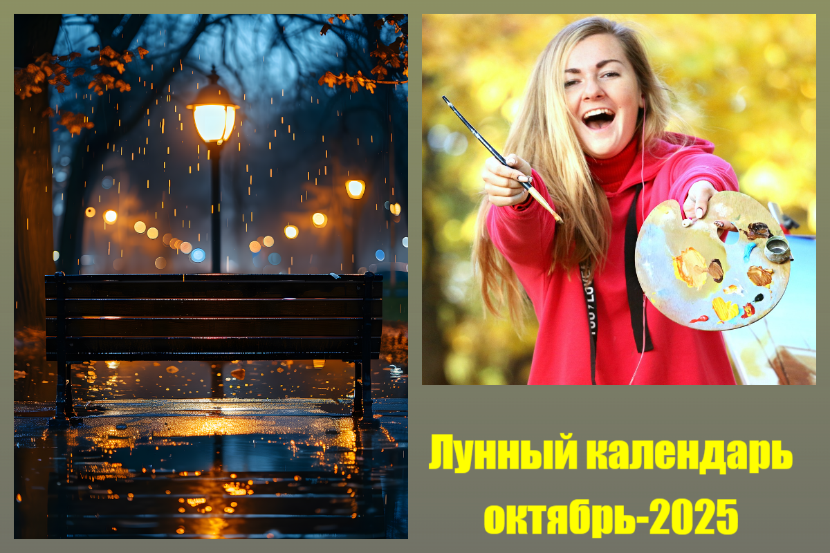 Лунный календарь в октябре-2025/Драга.Лайф, pixabay.com