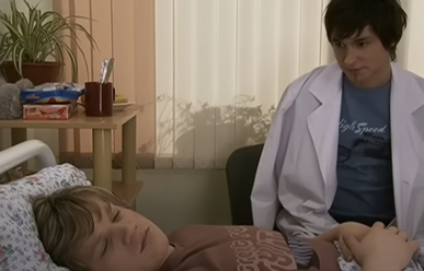 Антон в больнице