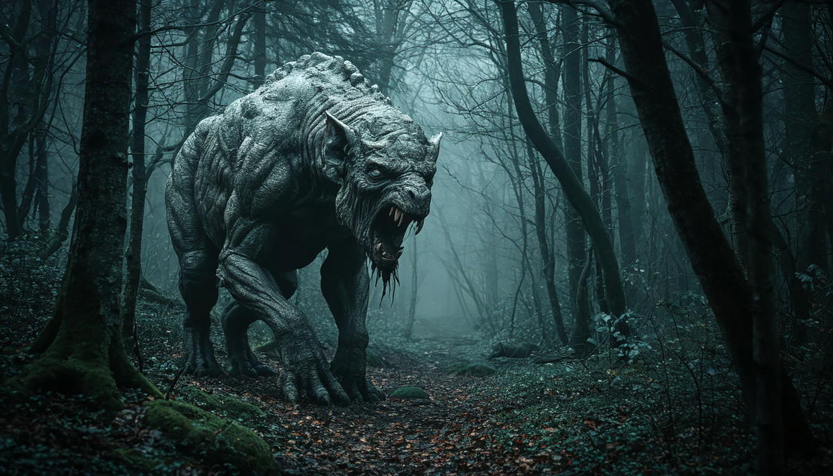 Что за существо прошло мимо?