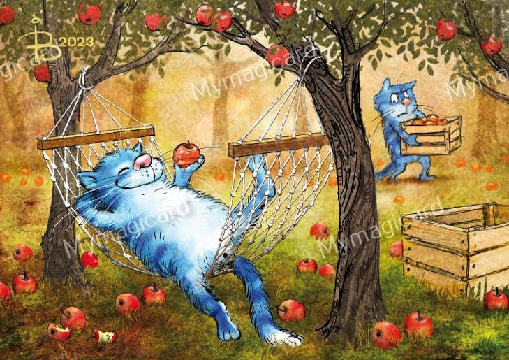 очаровательные коты Рины Зенюк