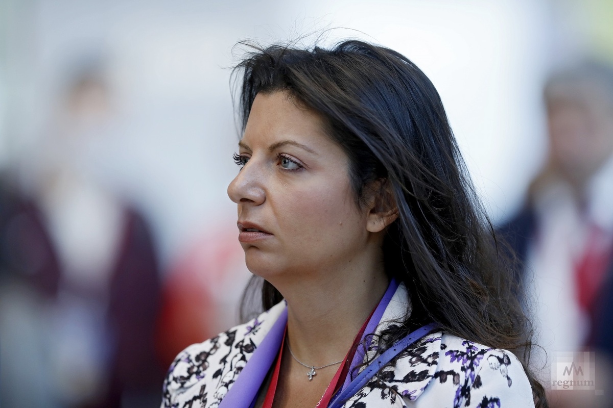    Главный редактор RT Маргарита Симоньян / Источник: Дарья Драй © ИА REGNUM