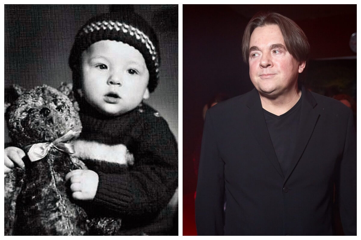 фото в детстве / настоящее время