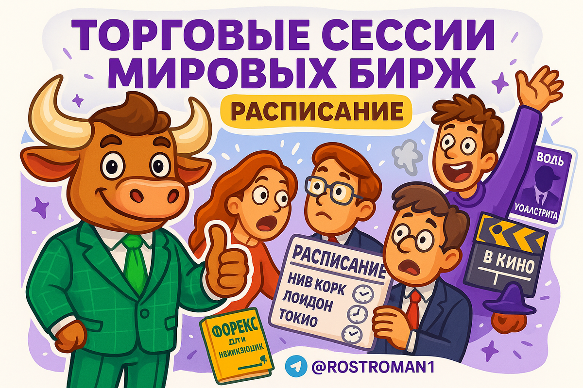   Торговые сессии мировых бирж: 7 скрытых ловушек расписания, на которых теряют деньги РоСТ | Роман о Системном Трейдинге