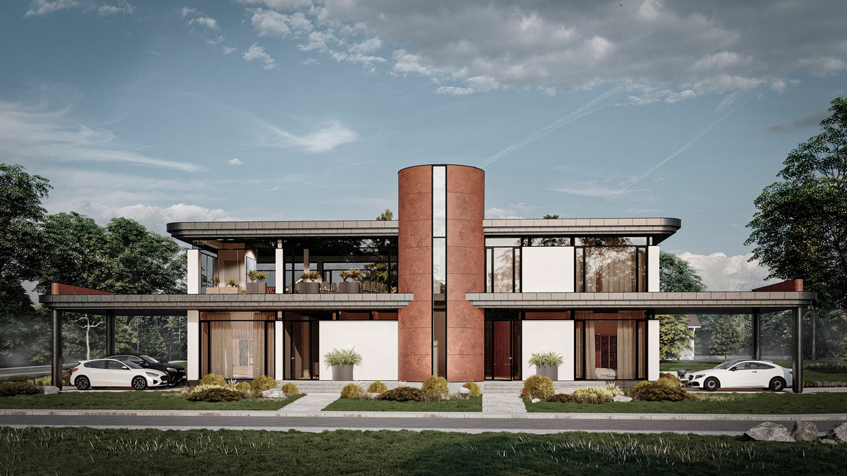 Перспектива — modern avangard для выставки Open Village