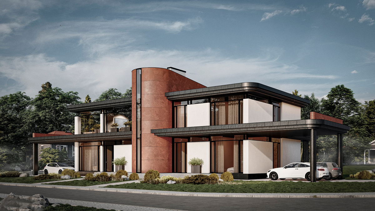 Перспектива — modern avangard для выставки Open Village