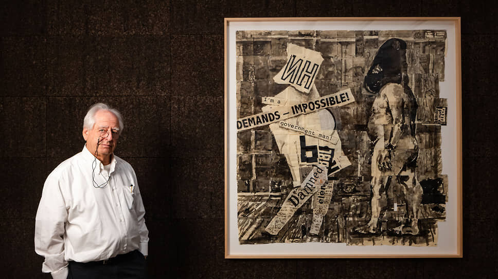 Уильям Кентридж открыл выставку в Эссене к своему 70-летию.📷Фото: Sebastian Drueen / Museum Folkwang