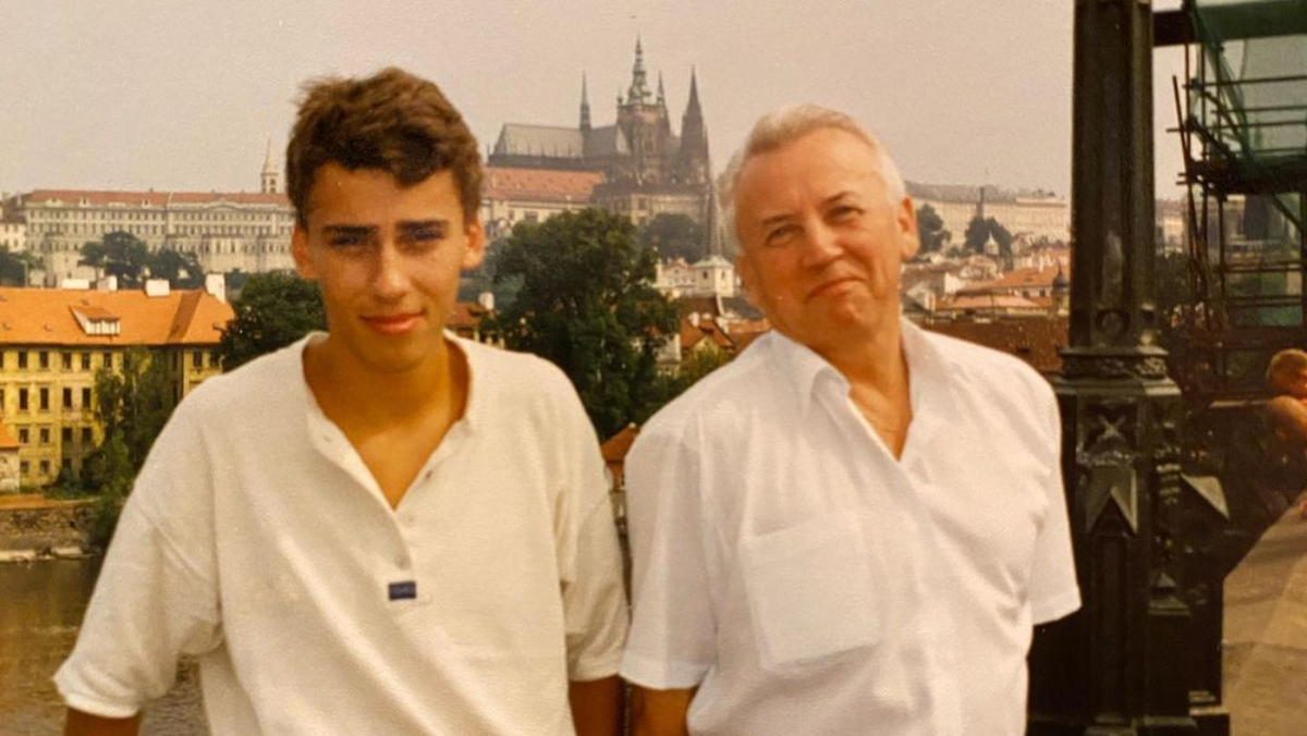 Максим Галкин* с отцом