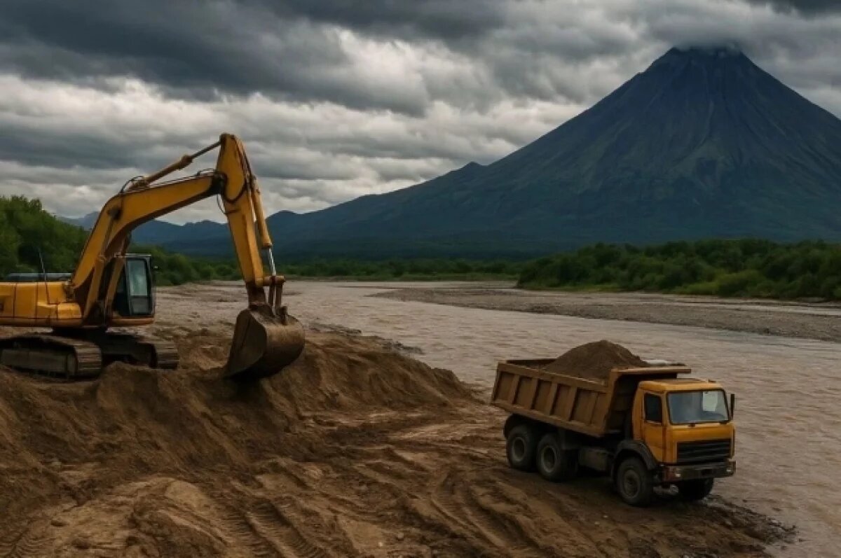    На Камчатке за добычу песчано-гравийной смеси «КОЛЬ» заплатит 2 млн