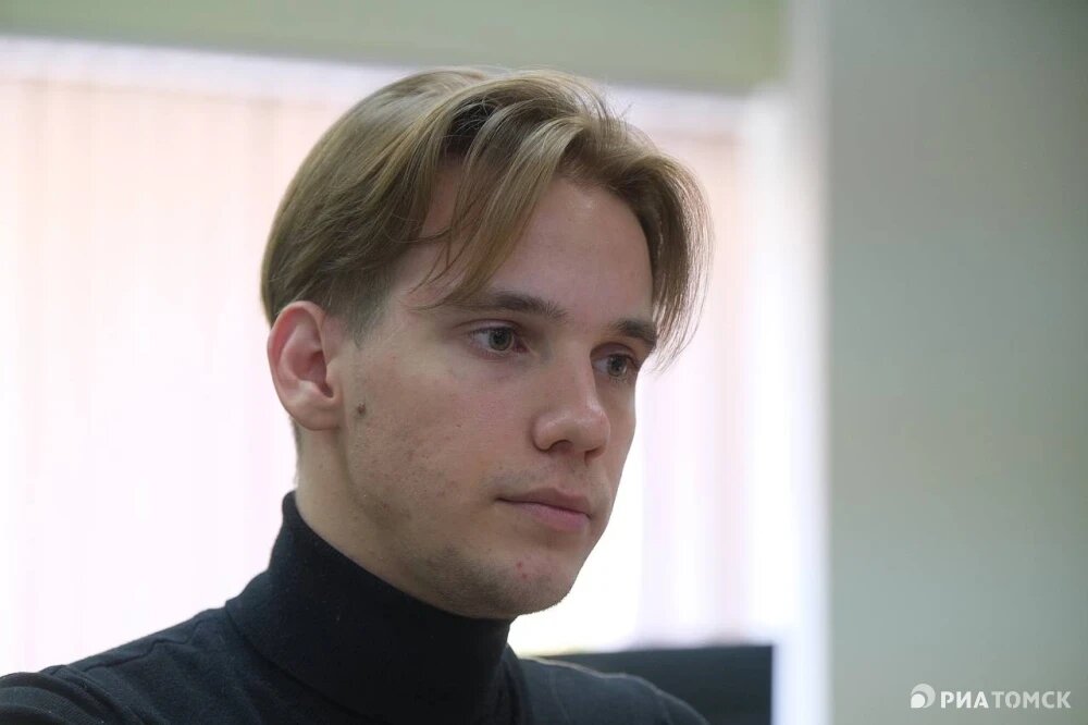    Студент ТУСУРа Алексей Грудцин, © РИА Томск. Никита Гольцов