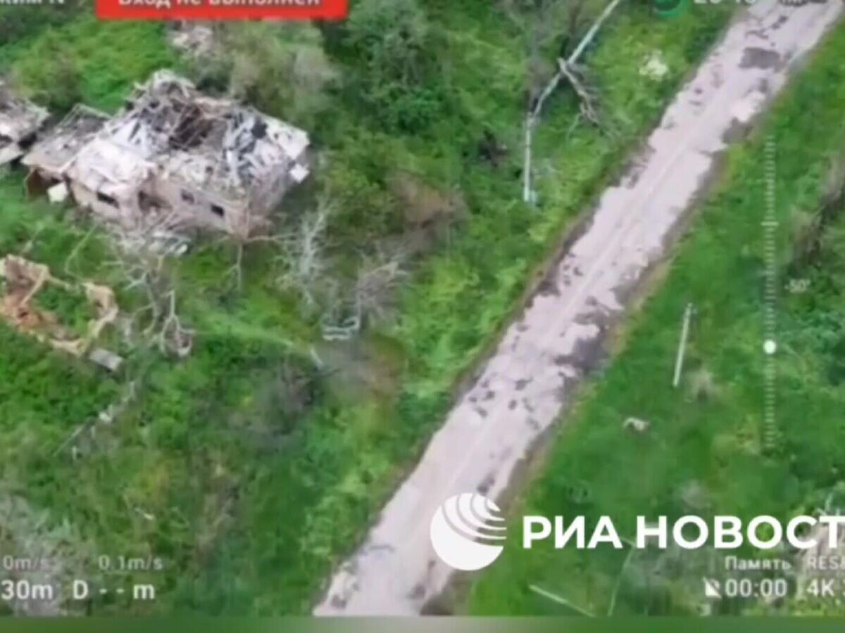    ВСУ в Малых Щербаках оставили умирать раненого американского наемника© РИА Новости
