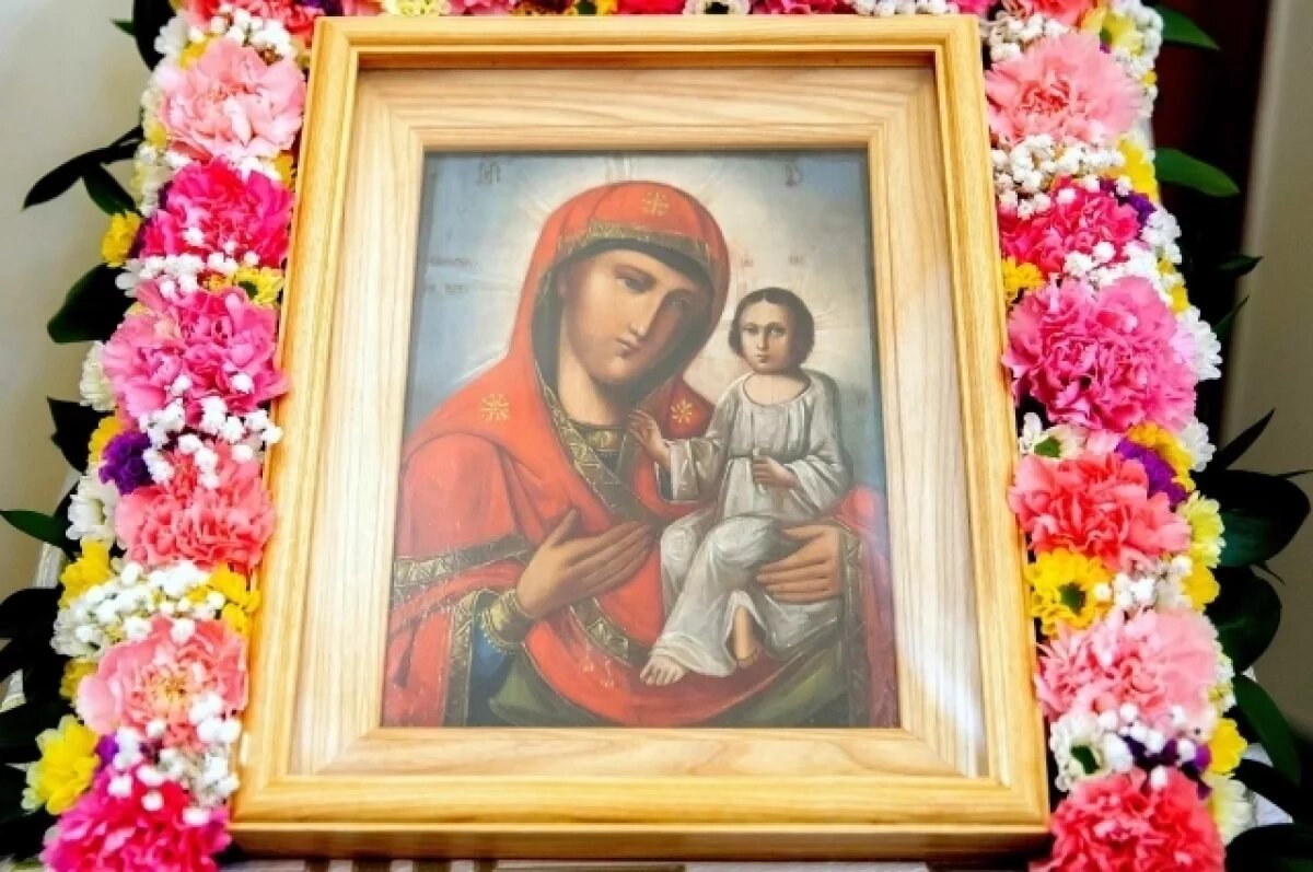    Икону в храме в Южно-Сахалинске отреставрировали на средства участников СВО