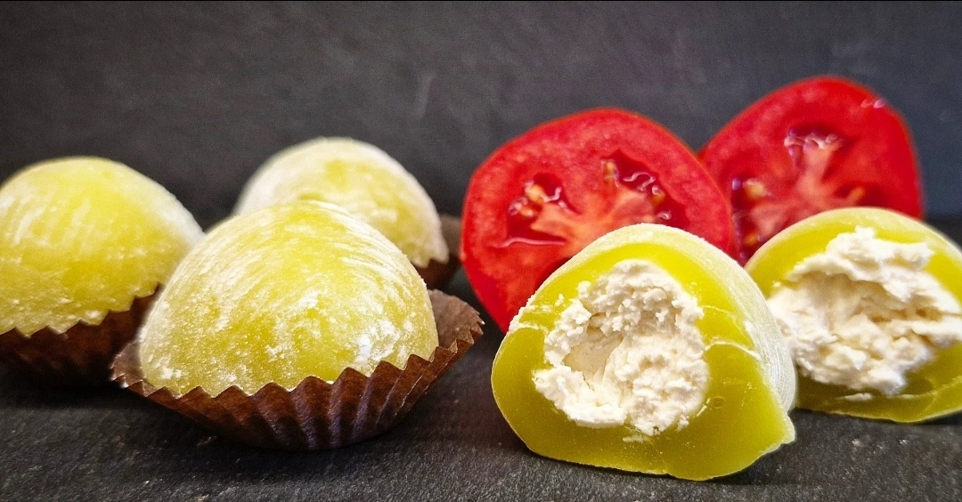 Мои сырные мини-моти, с пармезаном и орегано. Фото автора 