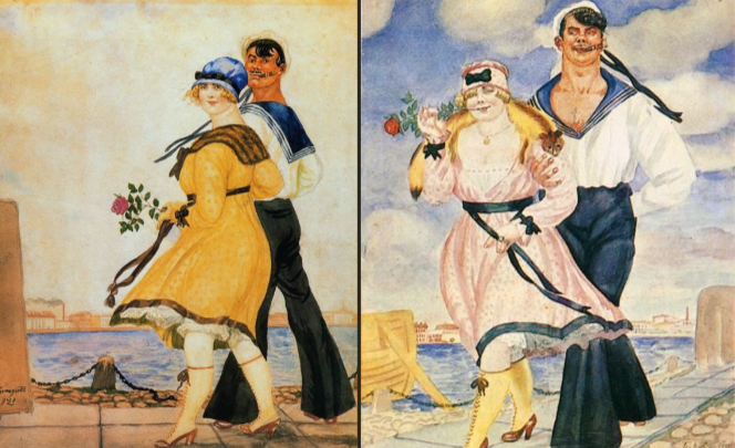 Художник Б.М. Кустодиев