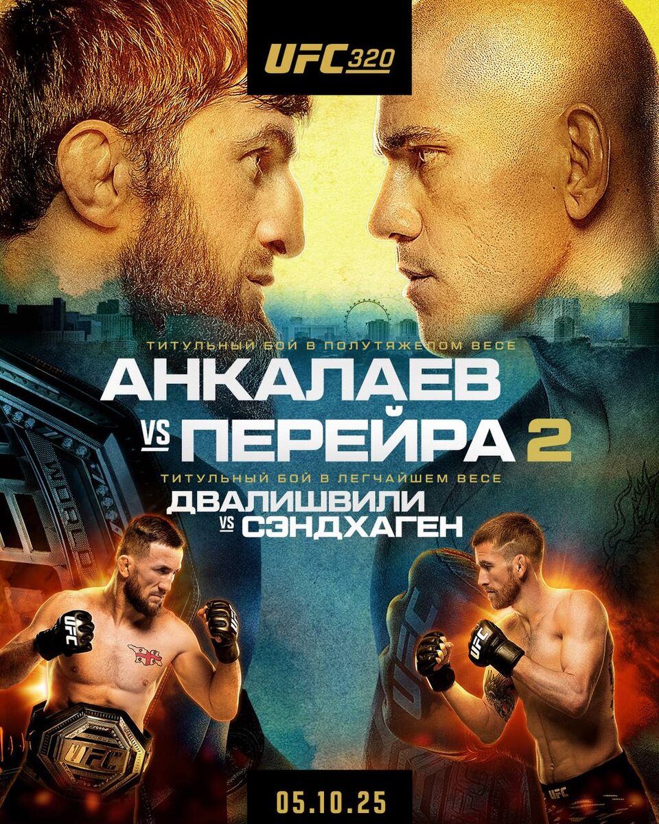     Постер турнира UFC 320