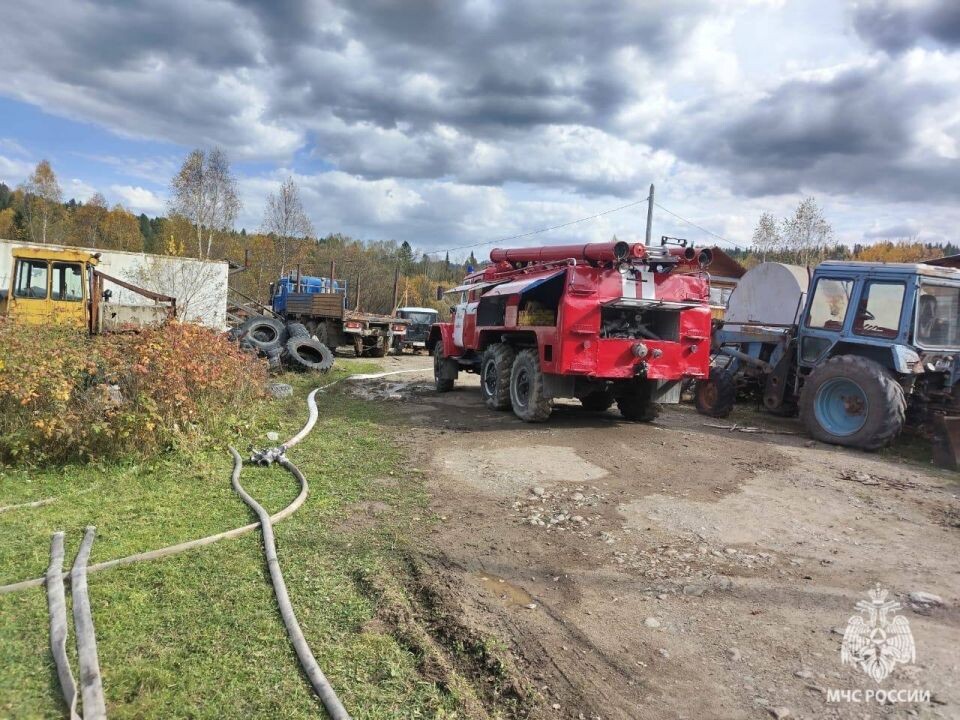    Пожар в Республике Алтай. Источник: МЧС Республики Алтай