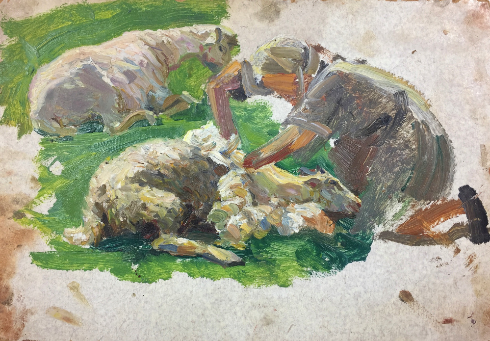 Из открытых источников, Н Толкунов"Стрижка овец"