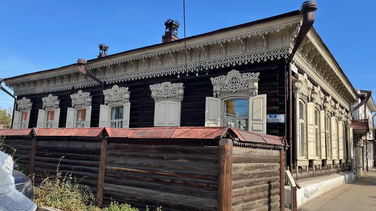 Дом Е.А. Мордовской. Фото автора.