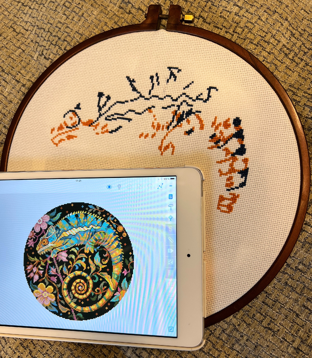 Первые стежки