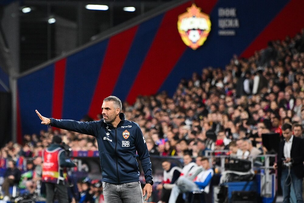    Главный тренер ПФК ЦСКА Фабио Челестини в матче 4-го тура Кубка России по футболу «Путь РПЛ» в Москве. Фото: РИА Новости/ Владимир Астапкович