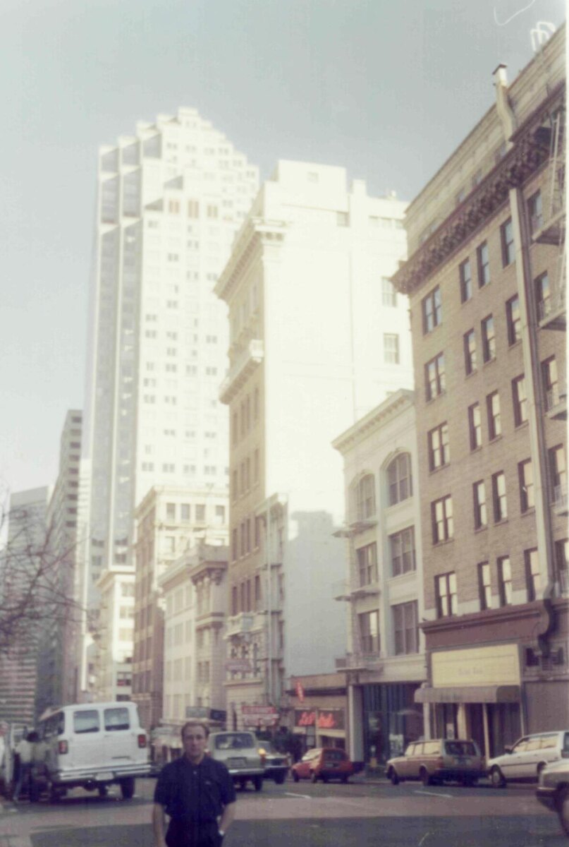 Сан-Франциско. Недалеко от отеля. Фото автора.