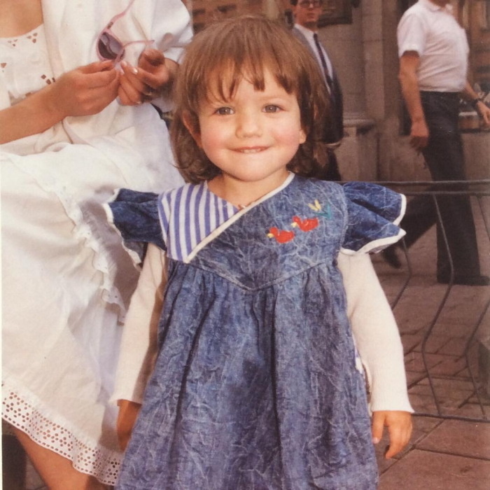 Анна Чиповская в детстве. / Фото: muzhyazheny.ru
