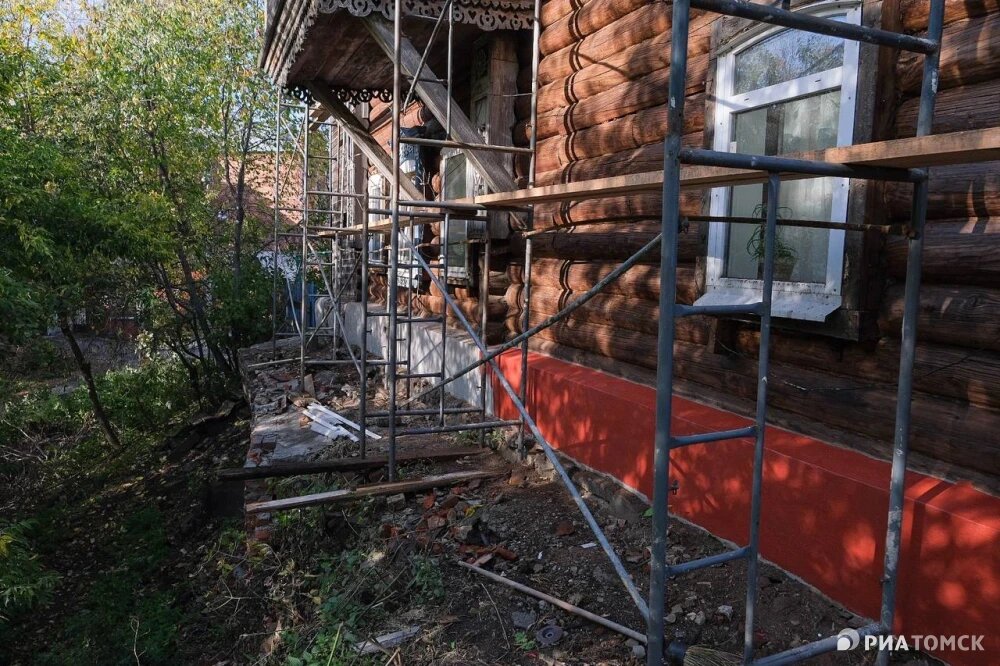    Дом на улице Кузнечный взвоз, 6, © РИА Томск. Никита Гольцов