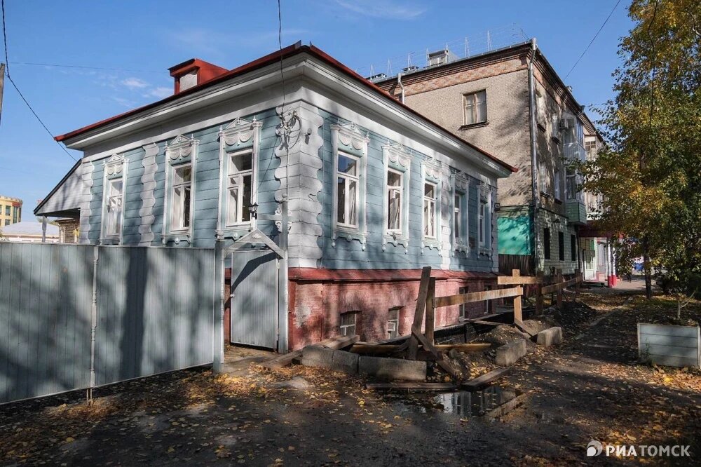    Дом в переулке Совпартшкольный, 6а, © РИА Томск. Никита Гольцов