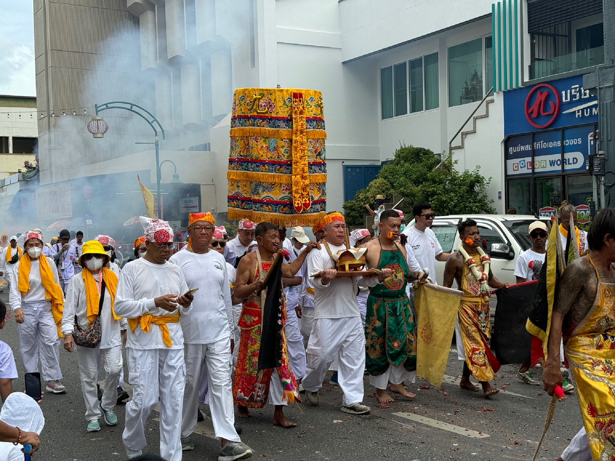 Шествие на вегетарианский фестиваль