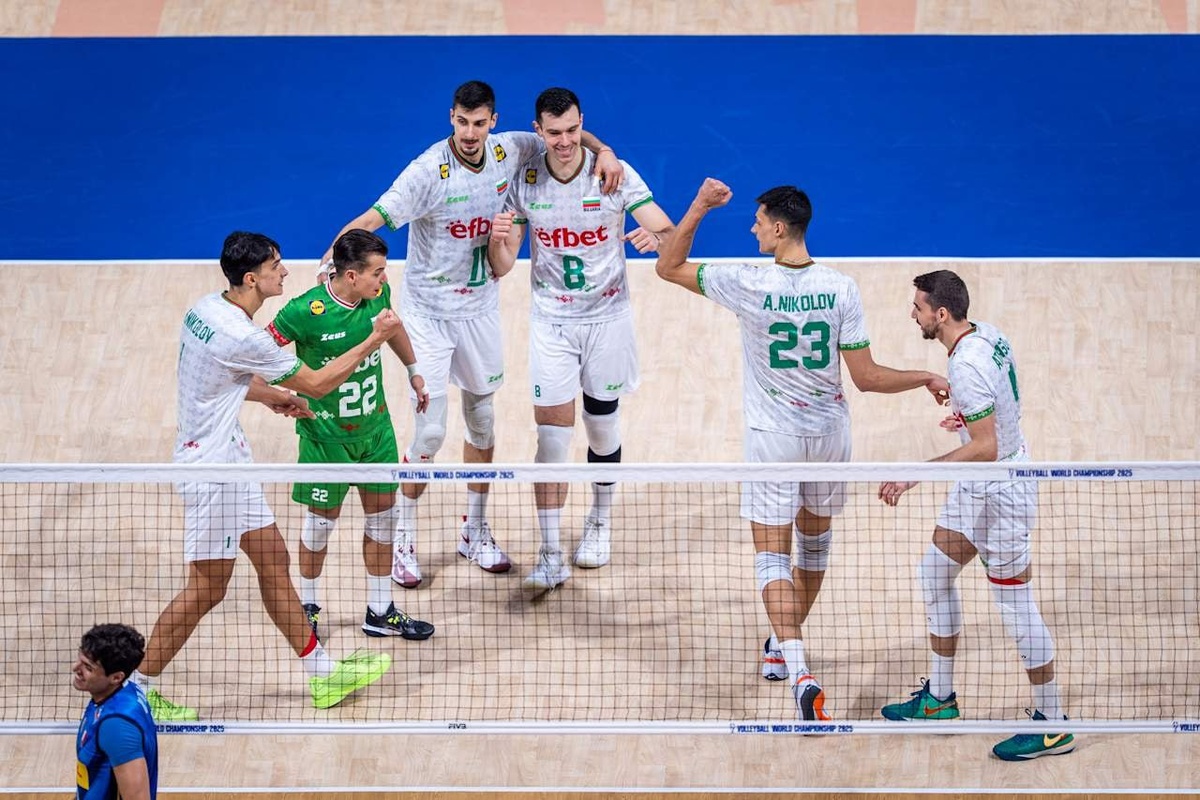 Сборная Болгарии впервые за 55 лет стала серебряным призером чемпионата мира