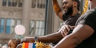 Теренс Кроуфорд на параде в свою честь