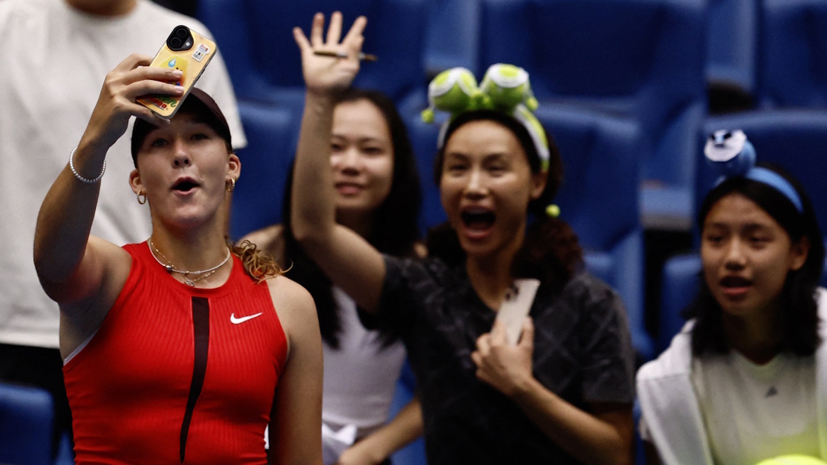    Русская теннисистка Мирра Андреева популярна. Фото: REUTERS