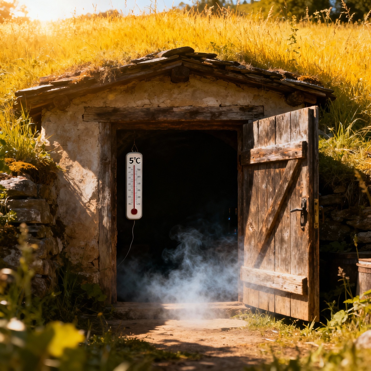 +5°C в погребе даже в июльскую жару