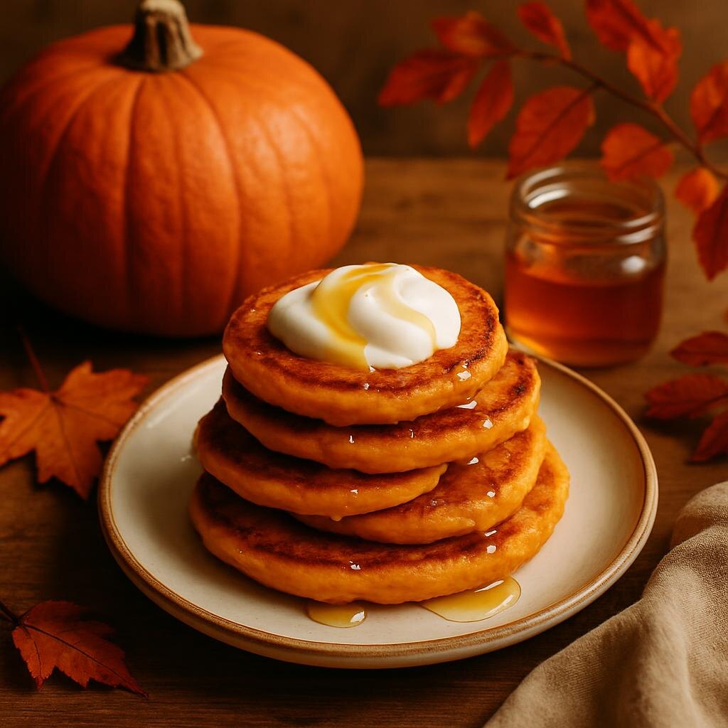 Тыквенные оладьи