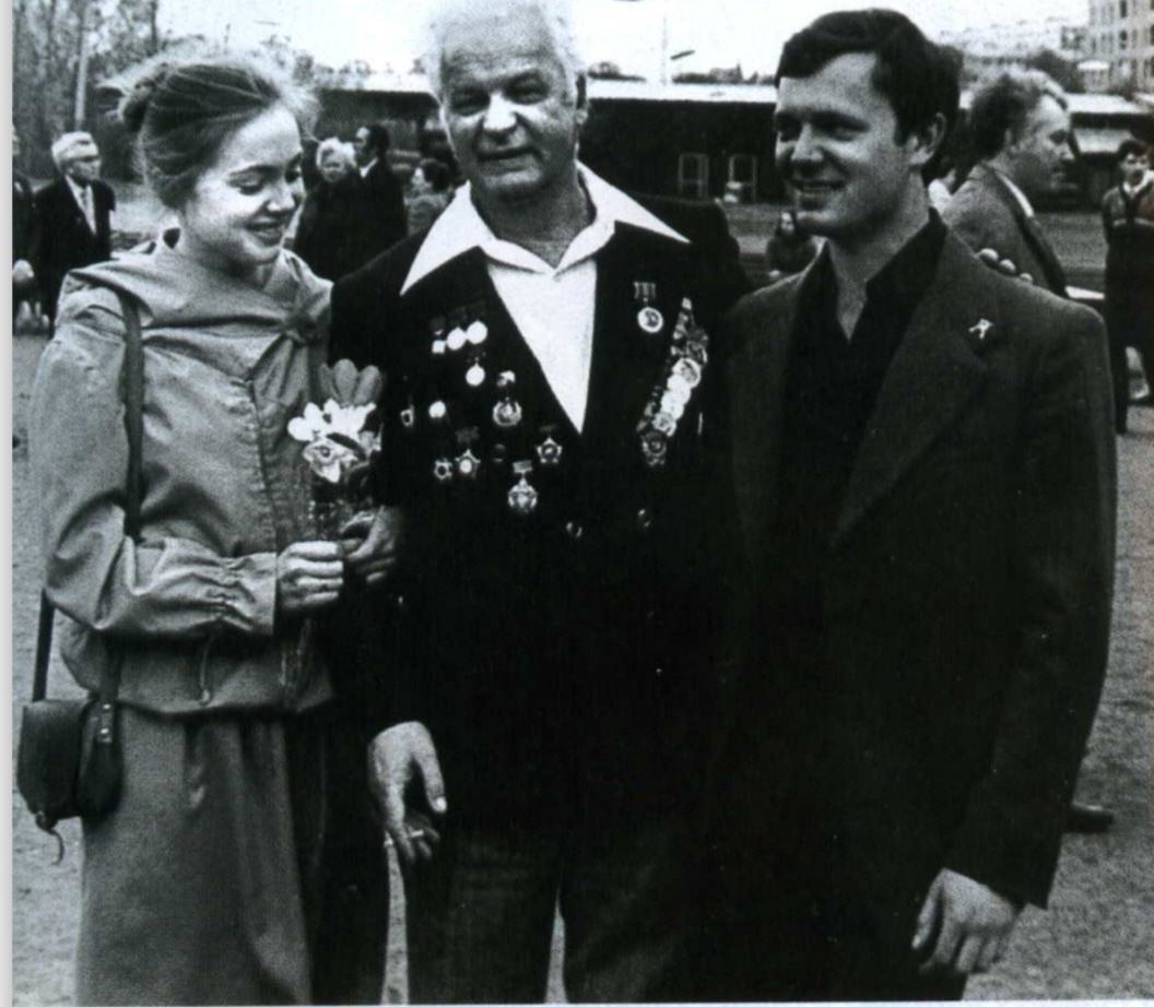 Марина Яковлева, Станислав и Андрей Ростоцкие 