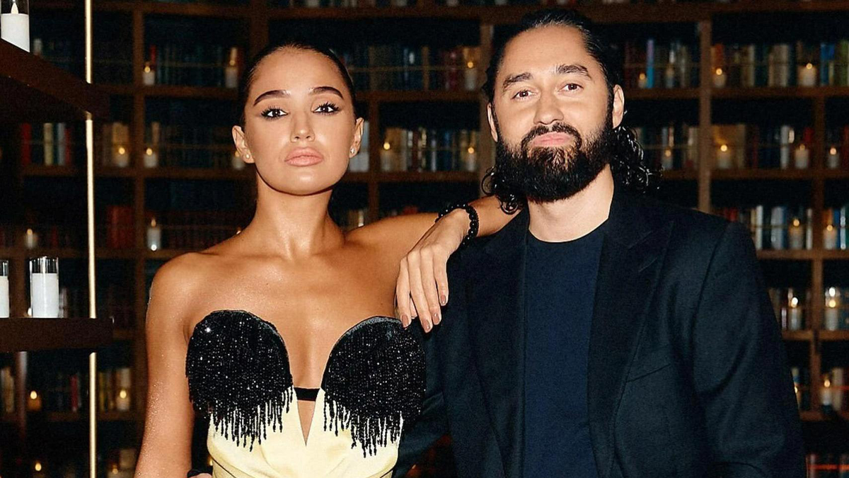    Мария Мельникова и Мот. Фото: Instagram (Запрещён в РФ) @maryme.23