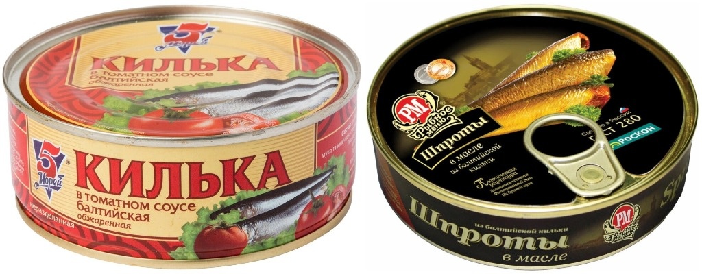 Килька в консервах