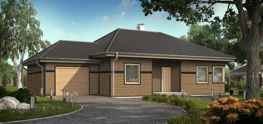 Ригельный кирпич. Как получить трендовый вид фасада в два раза дешевле?