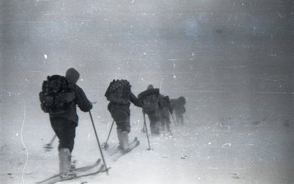 Фотография снята участниками тургруппы во время похода