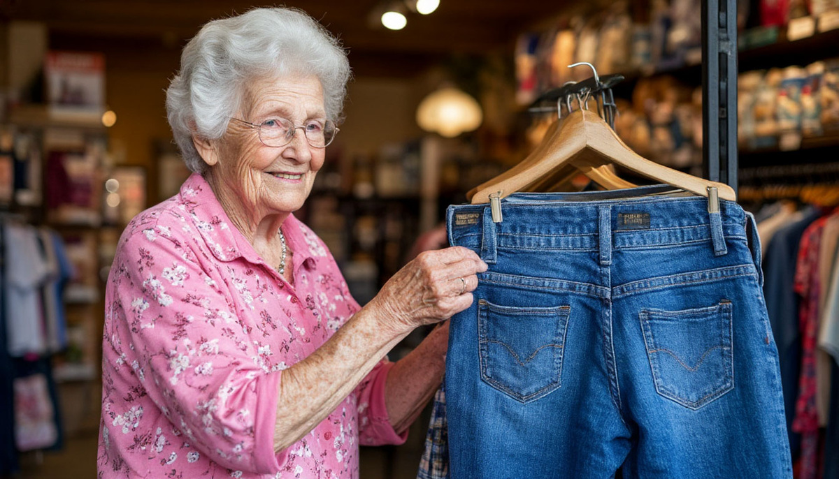   При пенсии в 15 тысяч выучила наизусть дорогу в "Чижик" - что представляют собой джинсы за 199 рублей