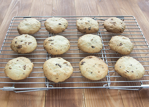 Печенье после выпечки