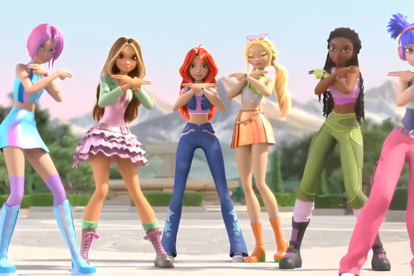     Текна, Флора, Блум, Стелла, Айша и Муза/кадр из трейлера