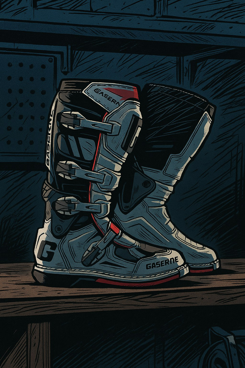 Кроссовые мотоботы Gaerne FASTBACK Endurance Cactus