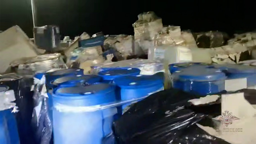    Скрин видео МВД РФ