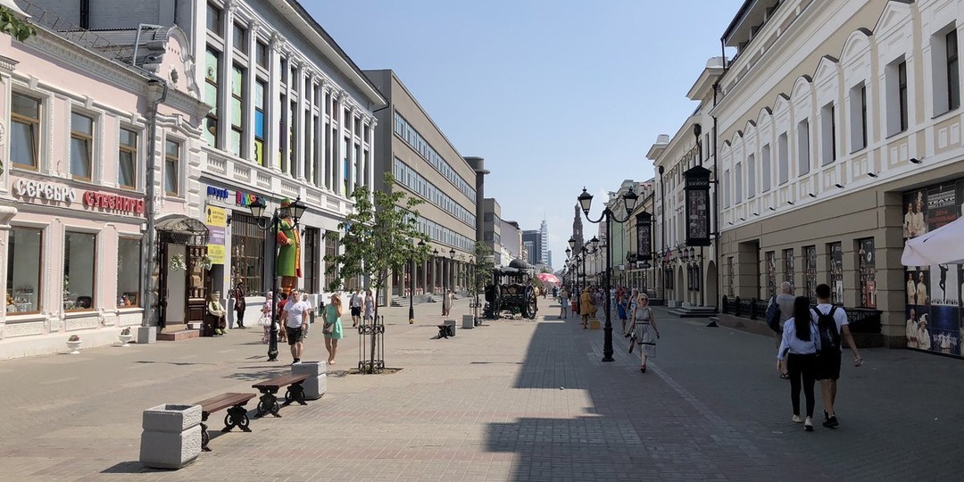 Улица Баумана — душа Казани