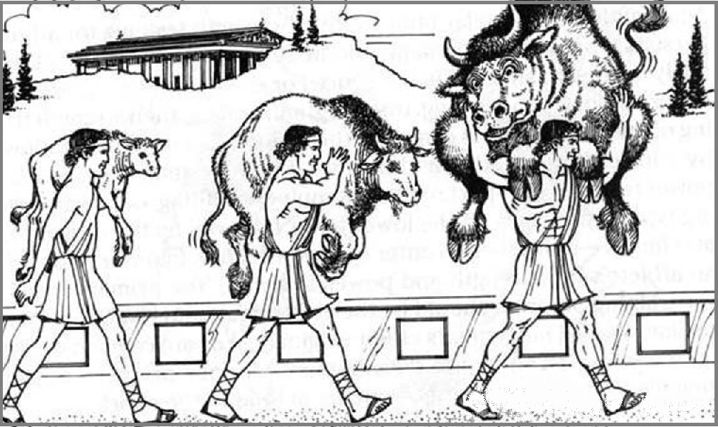 Уникальная методика Милона Кротонского по развитию силы /из доступного фонда Яндекс.Картинки/