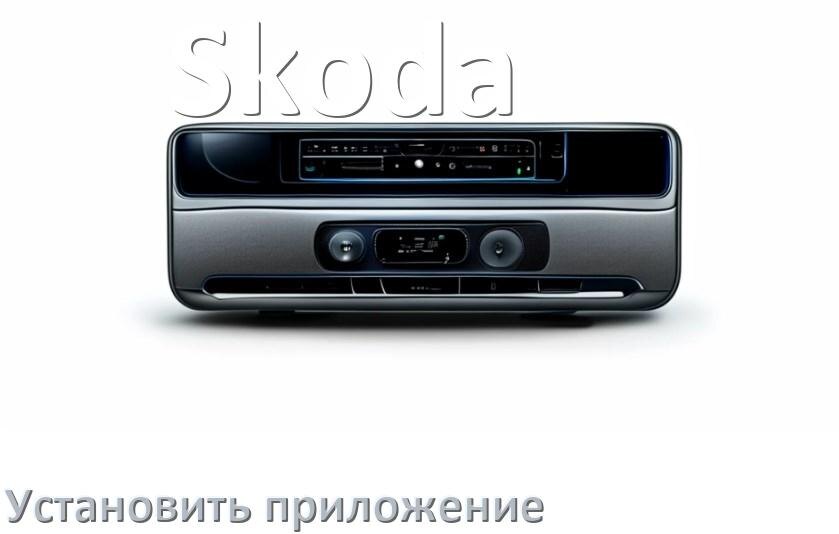 
Как на магнитолу Skoda установить приложение с USB флешки и скачать программу через телефон и компьютер