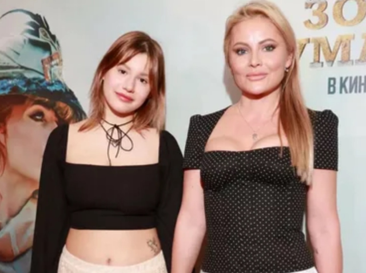 Дана Борисова с дочерью Полиной 